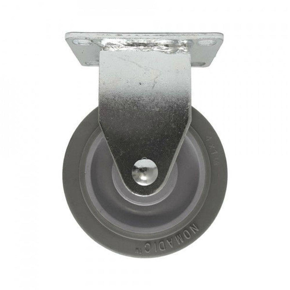 4" x 1-1/4"  Nomadic Wheel Rigid Caster - 300 lbs. Capacity - Durable Superior Casters