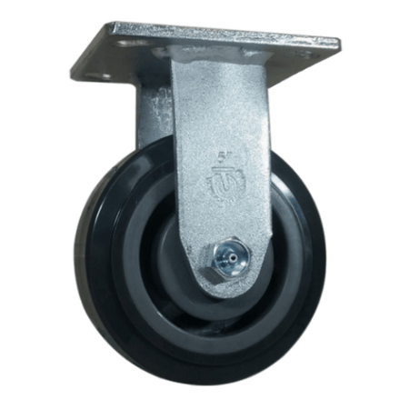 5" x 2" Polymadic Wheel Rigid Caster - 750 lbs. capacity - Durable Superior Casters