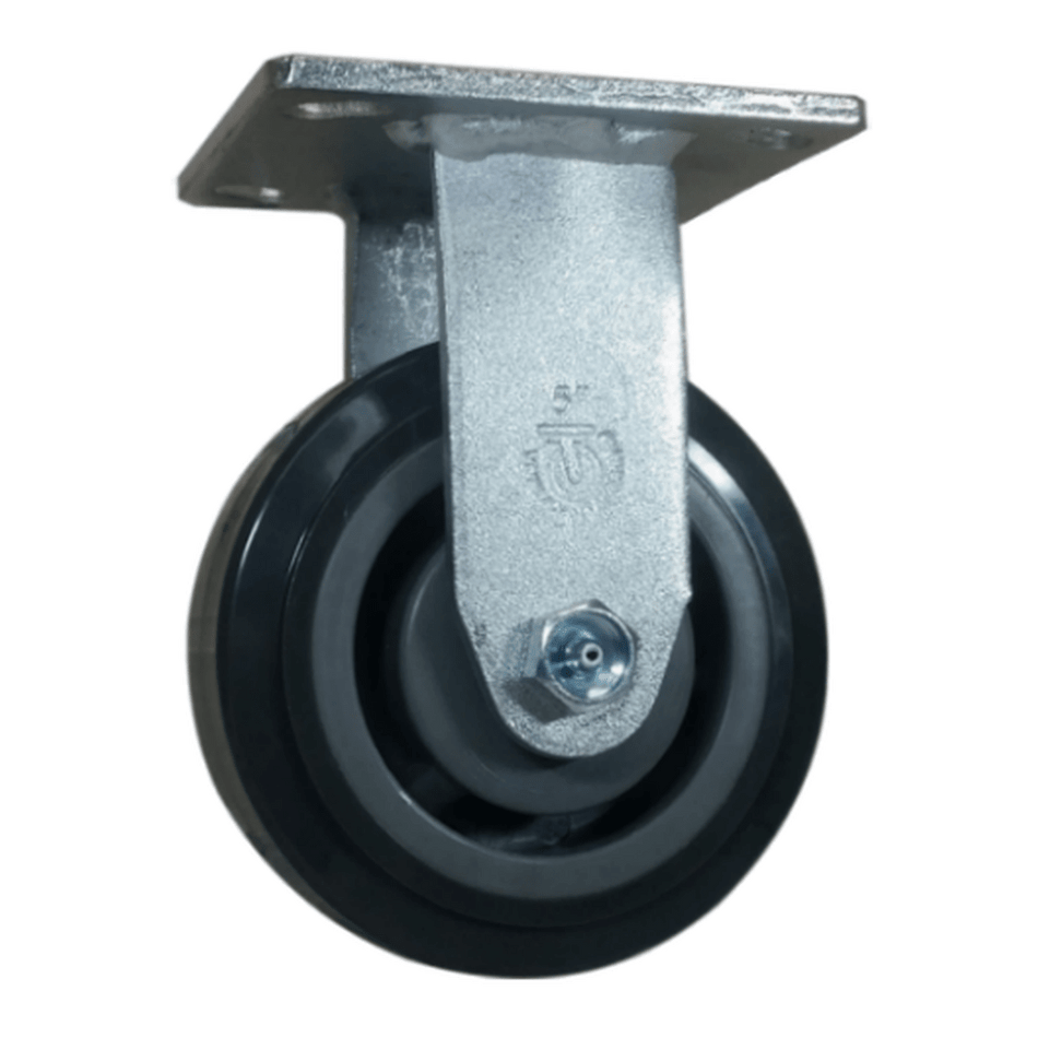 5" x 2" Polymadic Wheel Rigid Caster - 750 lbs. capacity - Durable Superior Casters