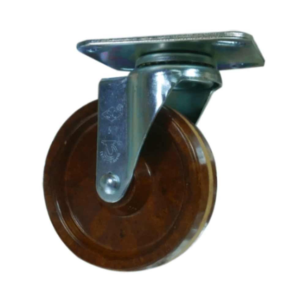 4" x 1-1/2" High Temp Phenolic Wheel Swivel Caster - 350 lbs. capacity - Durable Superior Casters