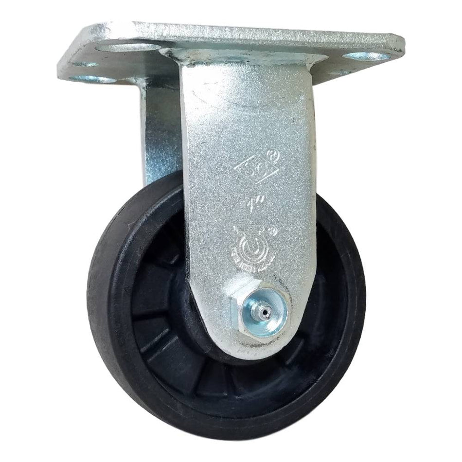 4" x 2" MaxRok Wheel Rigid Caster - Durable Superior Casters