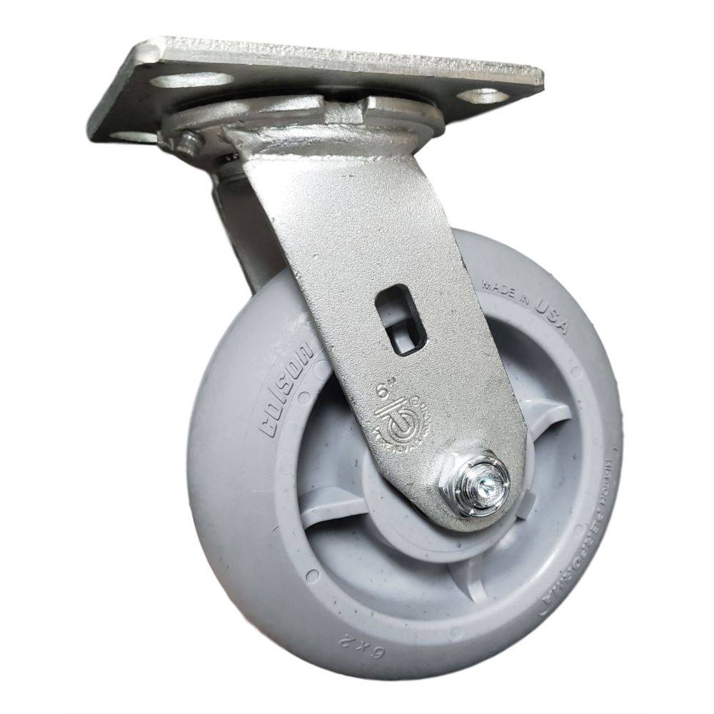 6" x 2" Colson Performa Wheel Swivel Caster 450 lbs. Capacity - Colson