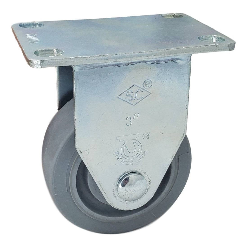 3" x 1-1/4" Nomadic Wheel Rigid Caster - Durable Superior Casters - product view 1