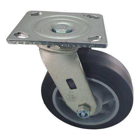 6" x 2" Nomadic Wheel Swivel Caster - 600 lbs. capacity - Durable Superior Casters