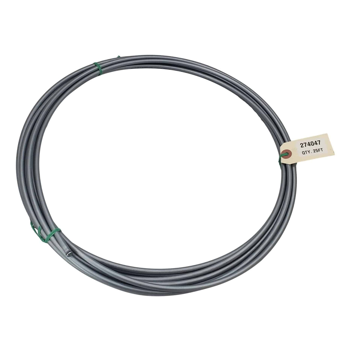 25' Grease Filled Tubing 1/4in OD Gray - Lincoln Industrial
