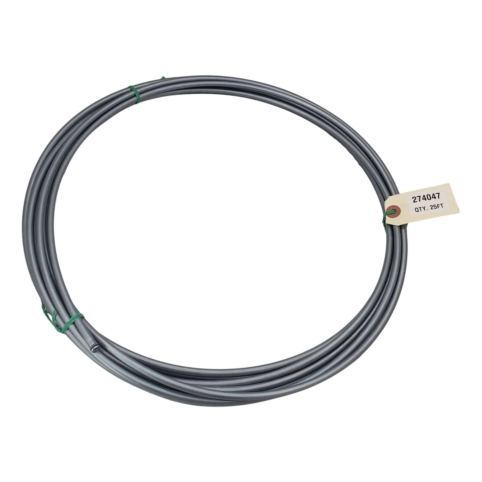25' Grease Filled Tubing 1/4in OD Gray - Lincoln Industrial