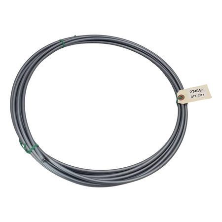 25' Grease Filled Tubing 1/4in OD Gray - Lincoln Industrial