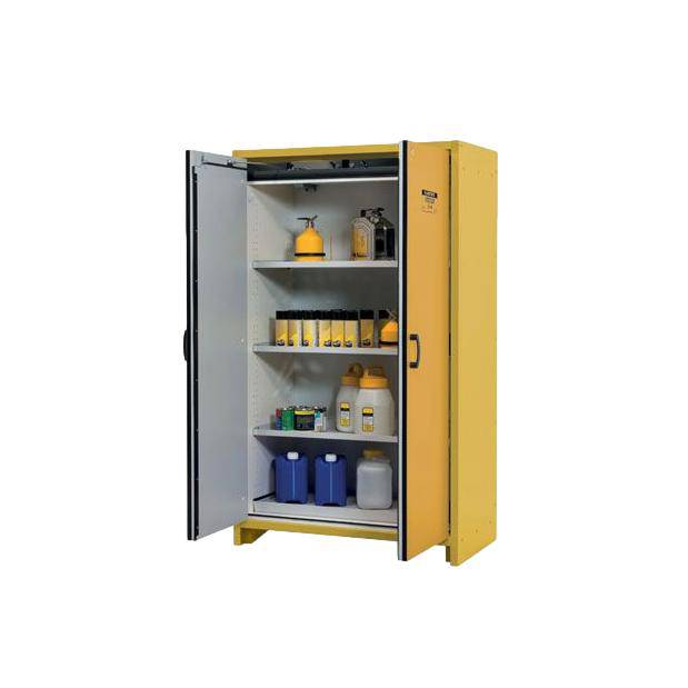 EN Flammable Safety Cabinet 30-Minute 45 Gal. 2 Hybrid Close Doors - Justrite