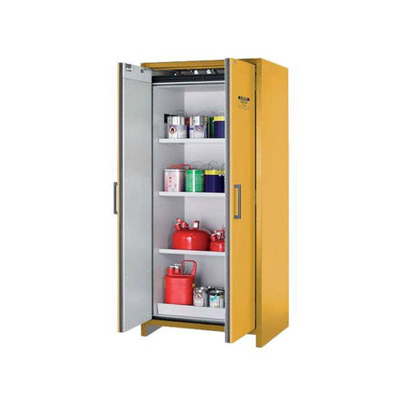 EN Flammable Safety Cabinet 90-Minute 30 Gal. 2 Hybrid Close Doors - Justrite