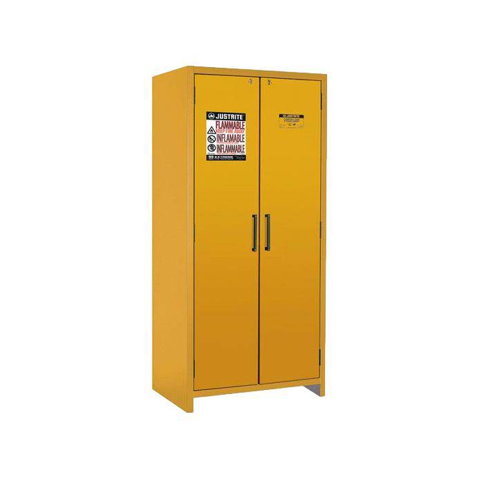 EN Flammable Safety Cabinet 90-Minute 30 Gal. 2 Hybrid Close Doors - Justrite