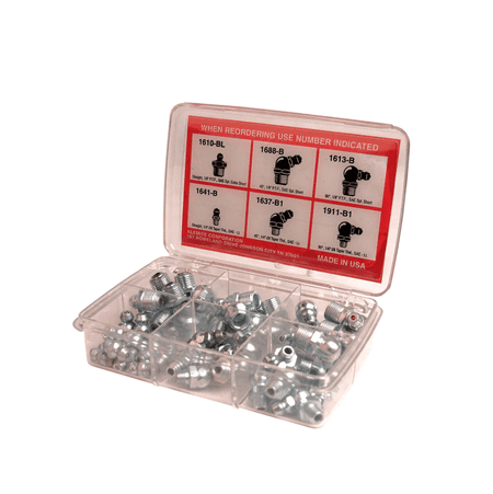 Alemite 2365-1 Pack of Vehicle Fitting Assortment with Box - Alemite