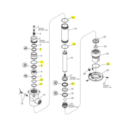 REPAIR KIT FOR 84922 - Lincoln Industrial