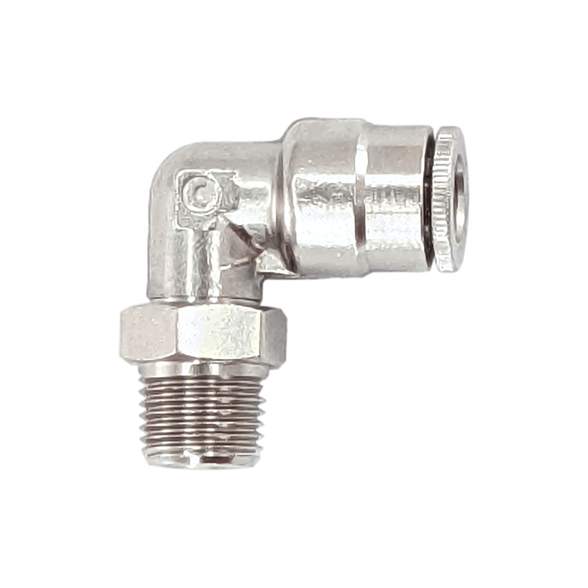 Quicklinc Tubing Adapter—Male 90° Elbow, Swivel - Lincoln Industrial