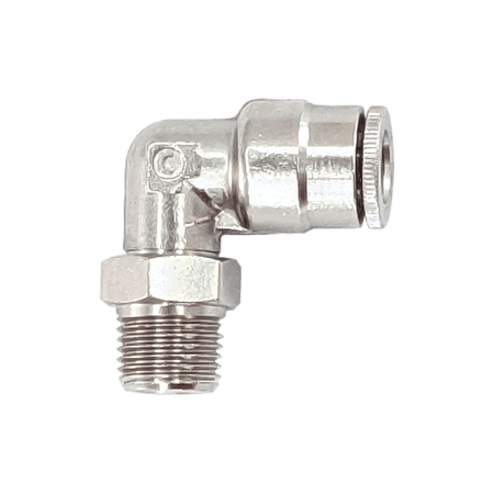 Quicklinc Tubing Adapter—Male 90° Elbow, Swivel - Lincoln Industrial