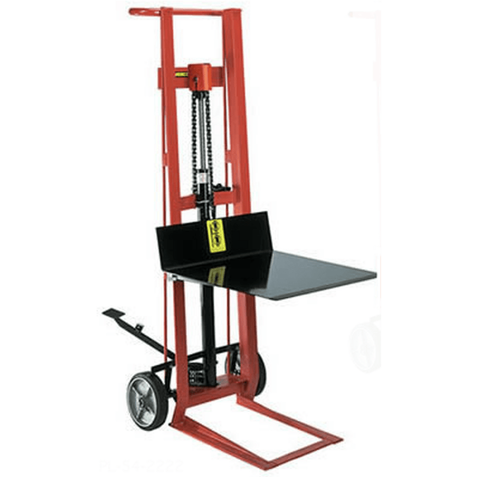 Two Wheeled Hydraulic Pedalifts 16 x 20 - Wesco