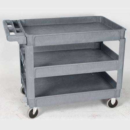 Deluxe Plastic Service Cart 24in x 36in - Wesco