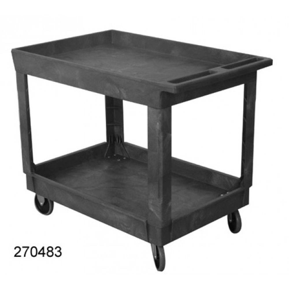 Standard Plastic Service Cart 24" x 36" - Wesco