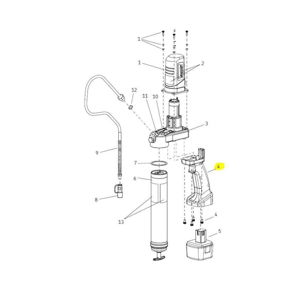 HANDLE ASSEMBLY - Lincoln Industrial