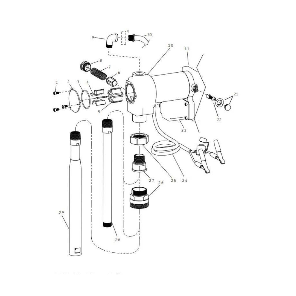 Pump Seal Kit for 1550 Fuel Transfer Pump - Lincoln Industrial