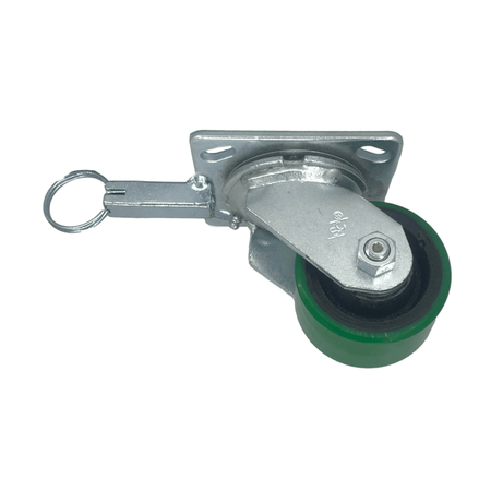 3-1/4" x 2" Polyon Cast Wheel Swivel Caster - 500 lbs. Capacity - Durable Superior Casters