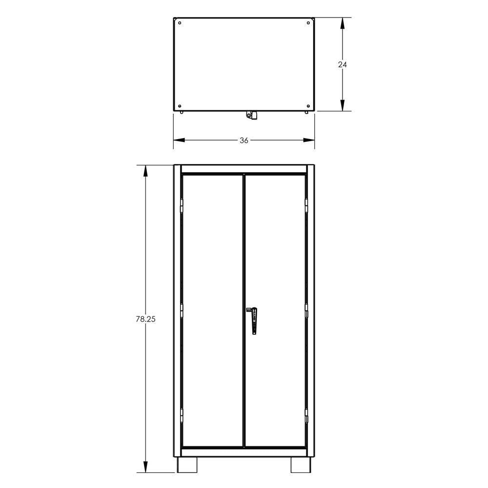 Valley Craft 12 Gauge Cabinets, Heavy Duty - Valley Craft