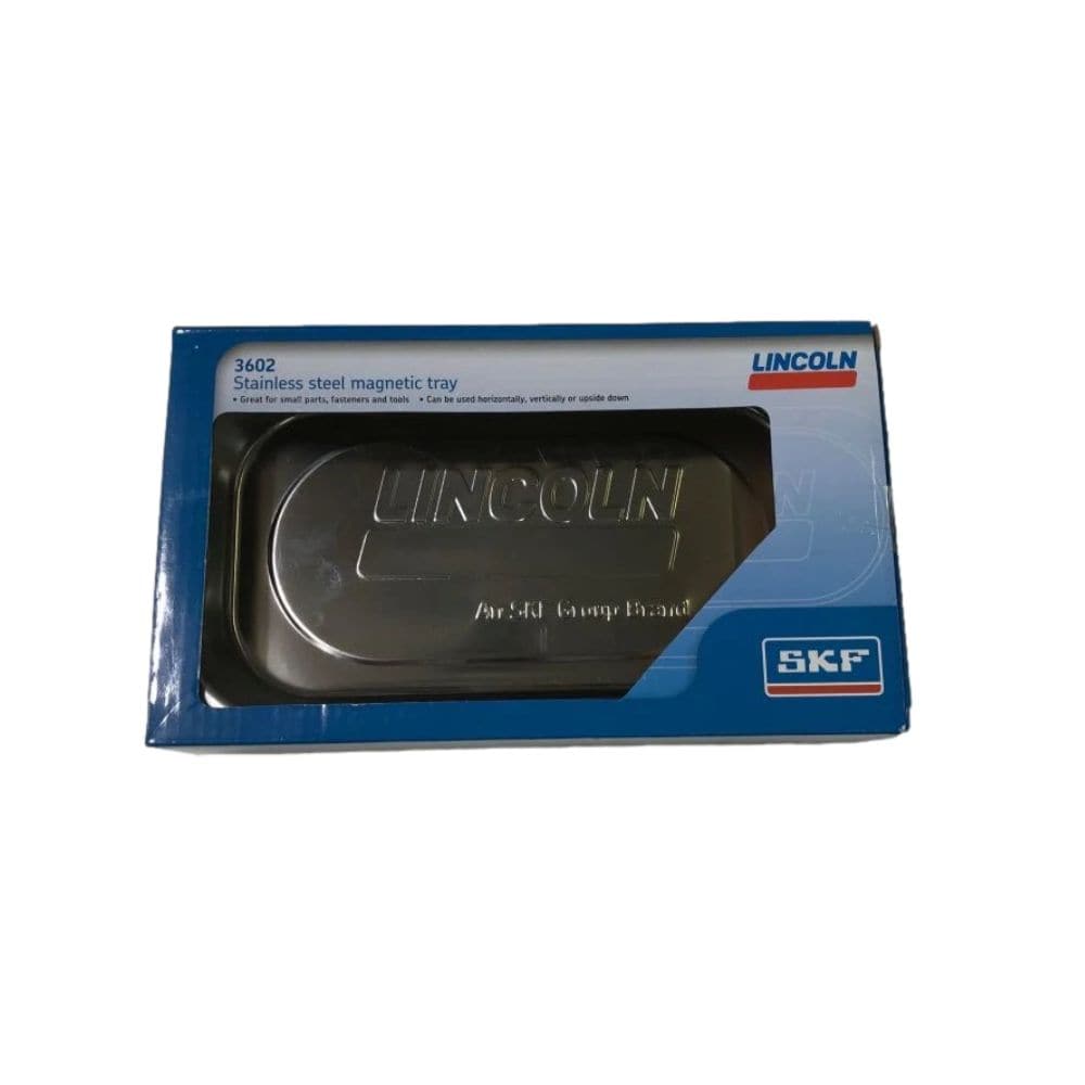 Lincoln Stainless Steel Magnetic Tray - Lincoln Industrial