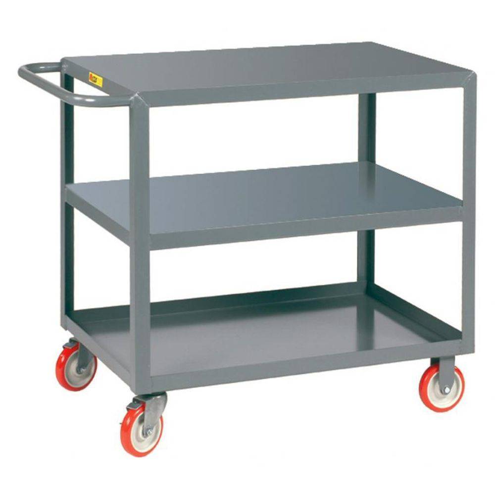 Welded Service Cart 3 Shelf - Little Giant