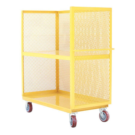 3-Sided Service Cart (2 Shelves) - Meco-Omaha