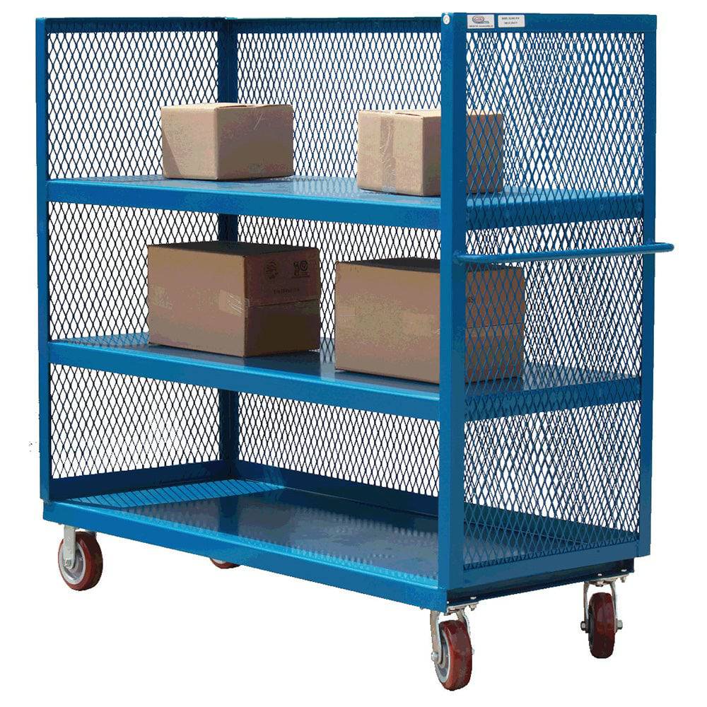 3-Sided Service Cart (3 Shelves) - Meco-Omaha