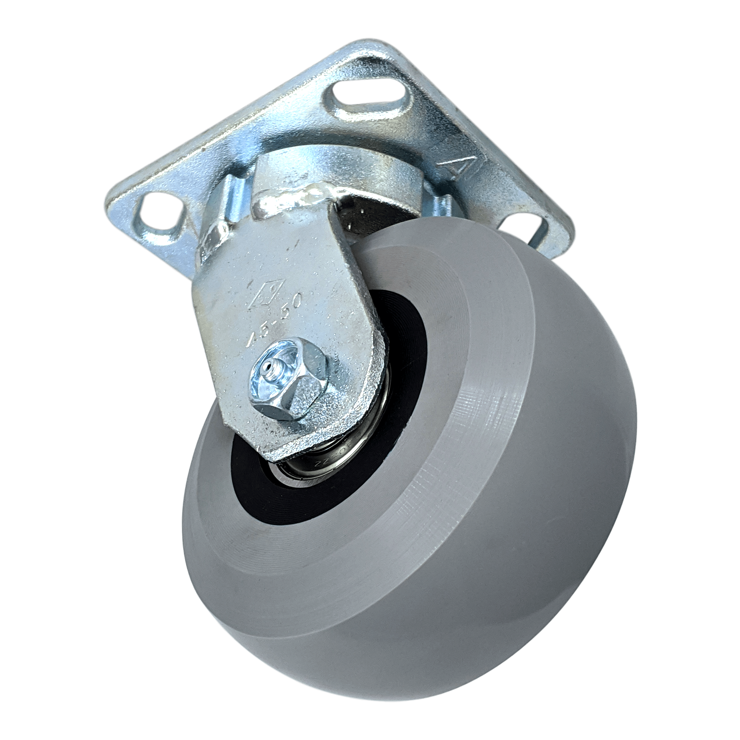 5" x 2" Ergolastomer Wheel Kingpinless Swivel Caster - 1400 lbs. capacity - Durable Superior Casters