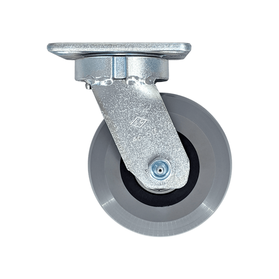 5" x 2" Ergolastomer Wheel Kingpinless Swivel Caster - 1400 lbs. capacity - Durable Superior Casters