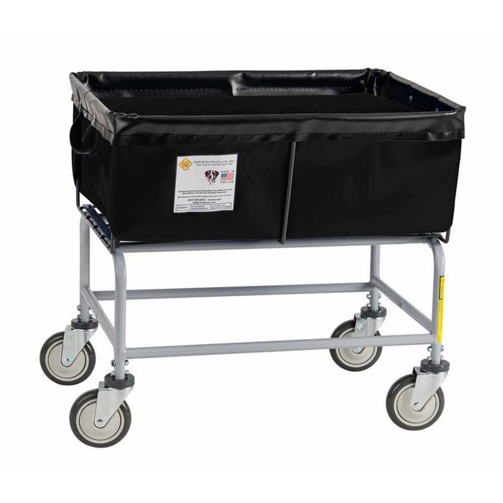 Fully Sewn Elevated Vinyl Basket Truck - 3 Bushel - R&B Wire