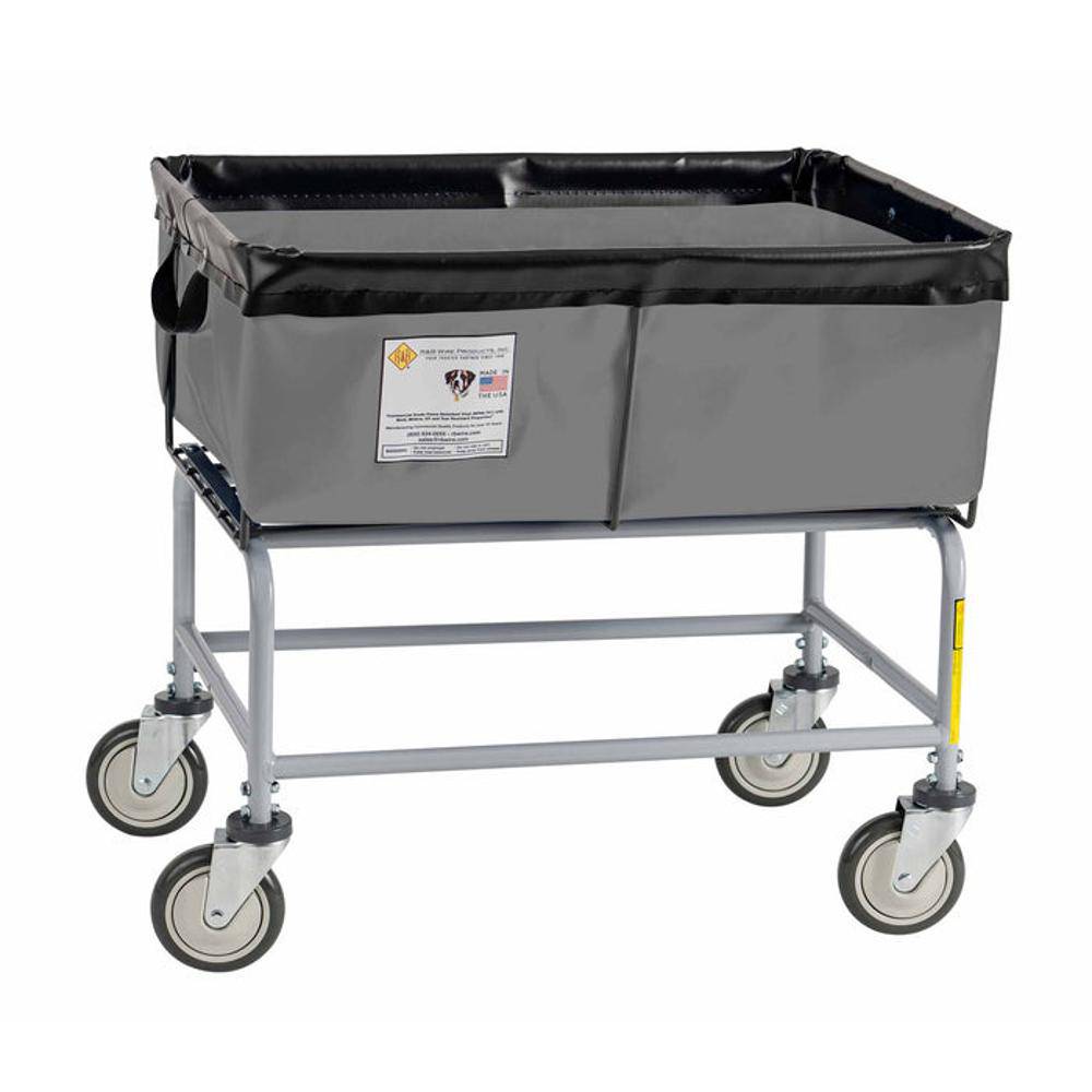 Fully Sewn Elevated Vinyl Basket Truck - 3 Bushel - R&B Wire