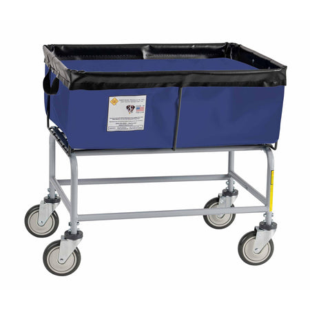 Fully Sewn Elevated Vinyl Basket Truck - 3 Bushel - R&B Wire