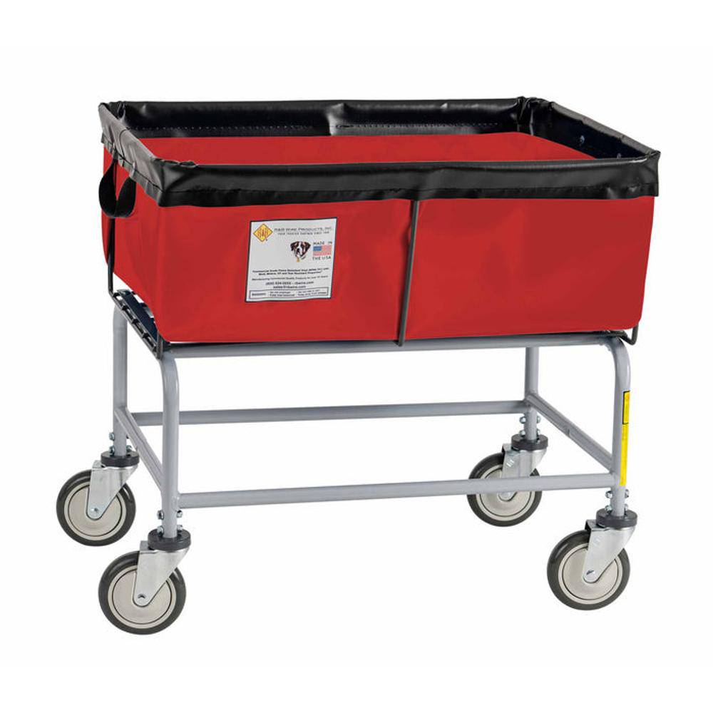 Fully Sewn Elevated Vinyl Basket Truck - 3 Bushel - R&B Wire