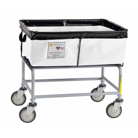 Fully Sewn Elevated Vinyl Basket Truck - 3 Bushel - R&B Wire