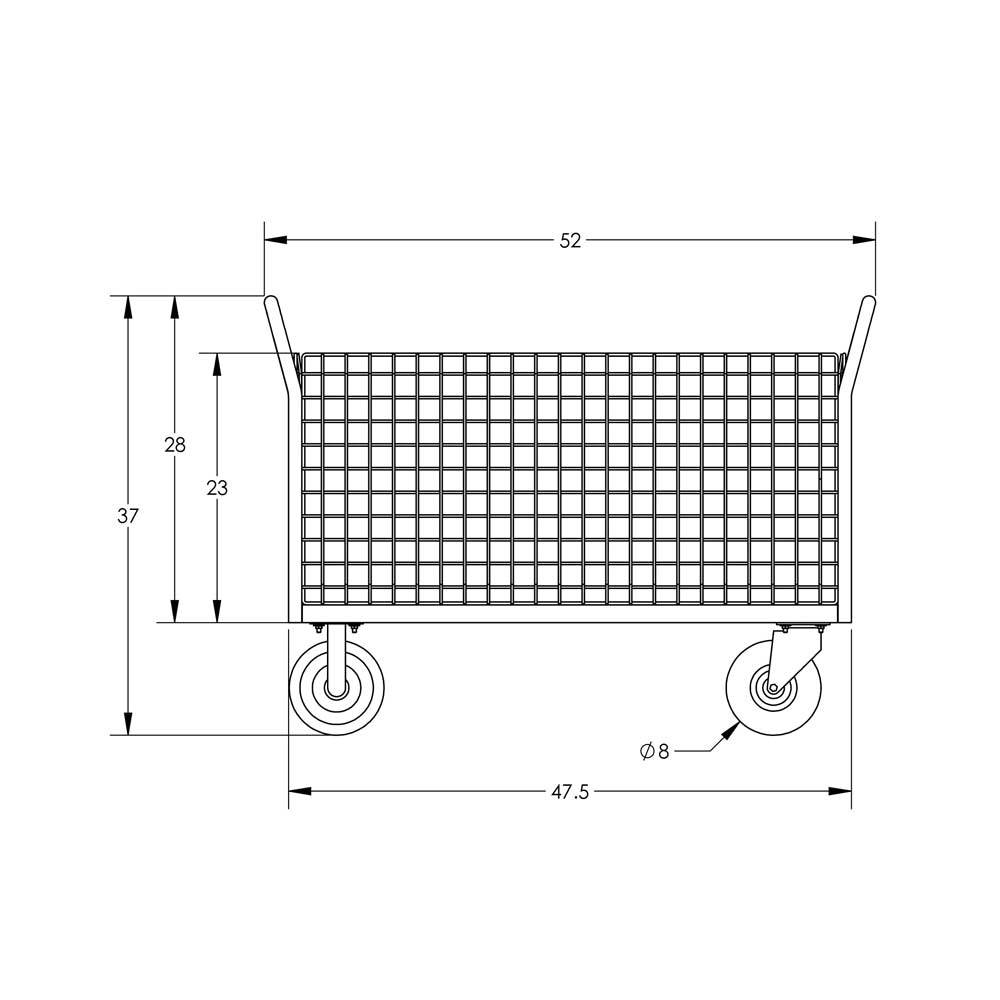 Valley Craft Platform Cage Carts - Valley Craft