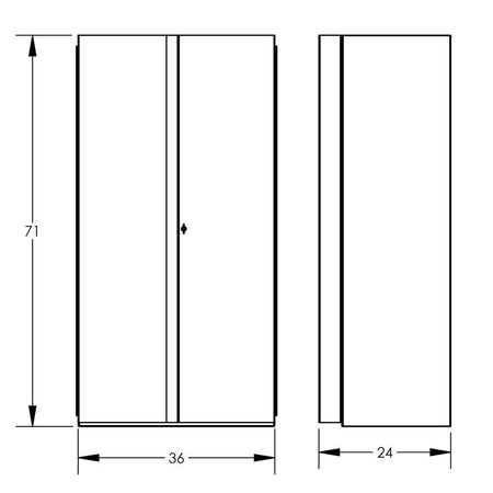 Valley Craft Drawer Cabinets, Deep Door - Valley Craft