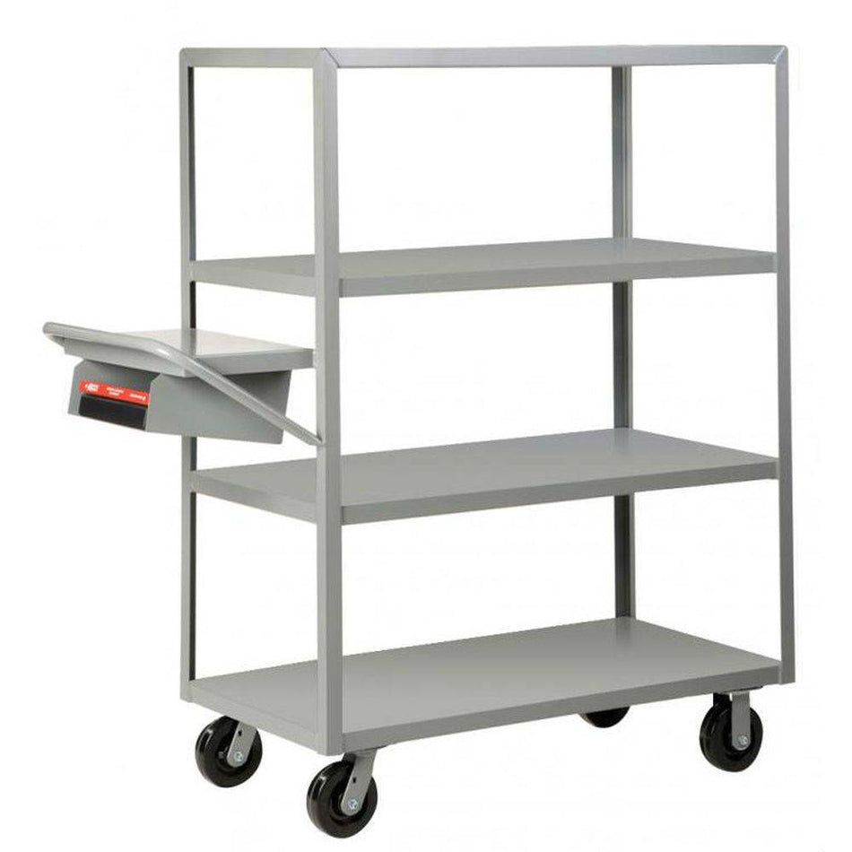 Multi-Shelf Order Picking Truck (4 Flush Shelves) - Little Giant