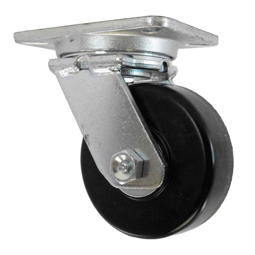 10" x 3" Phenolic Wheel Swivel Caster 2,900 lbs. Capacity - Durable Superior Casters