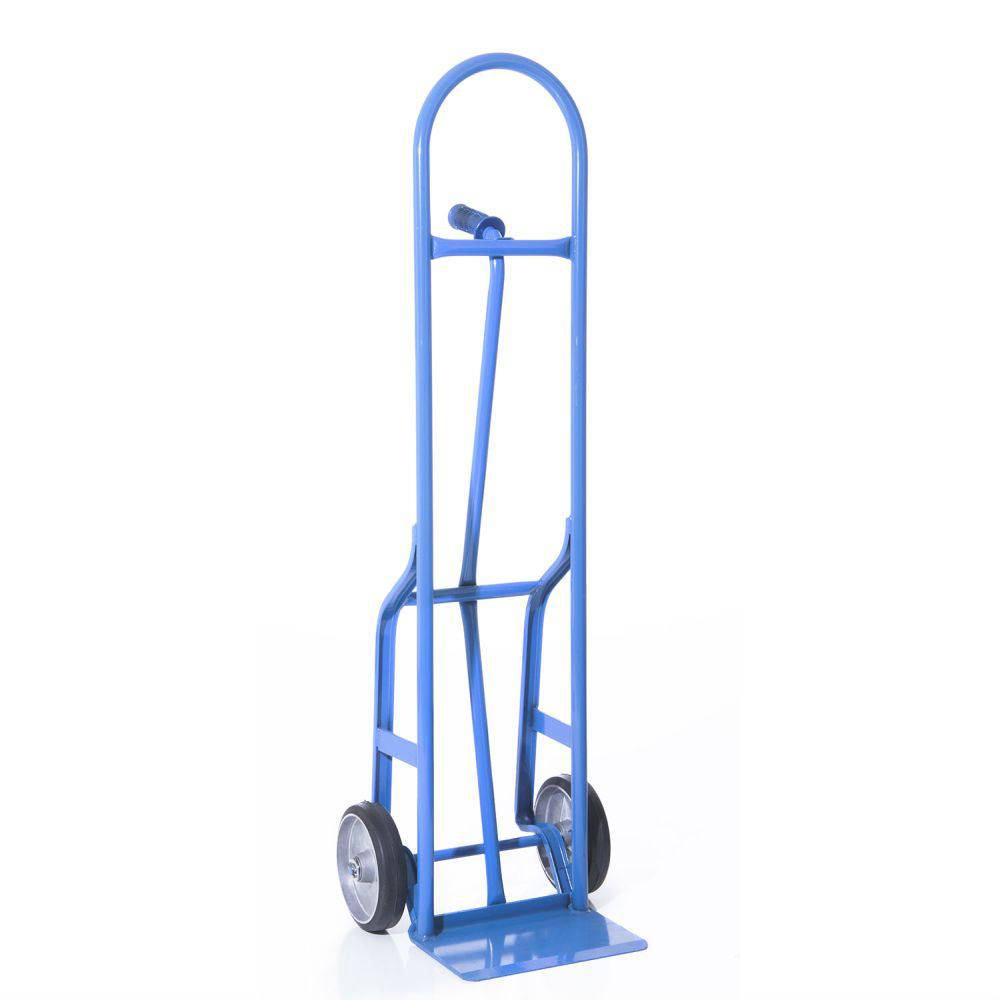 Single Pin Steel Hand Truck w/ Rubber Wheels Heavy Duty (55"H) - Dutro