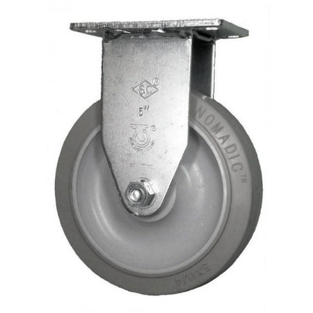 5" x 1-1/4" Nomadic Wheel Rigid Caster - 325 lbs. capacity - Durable Superior Casters