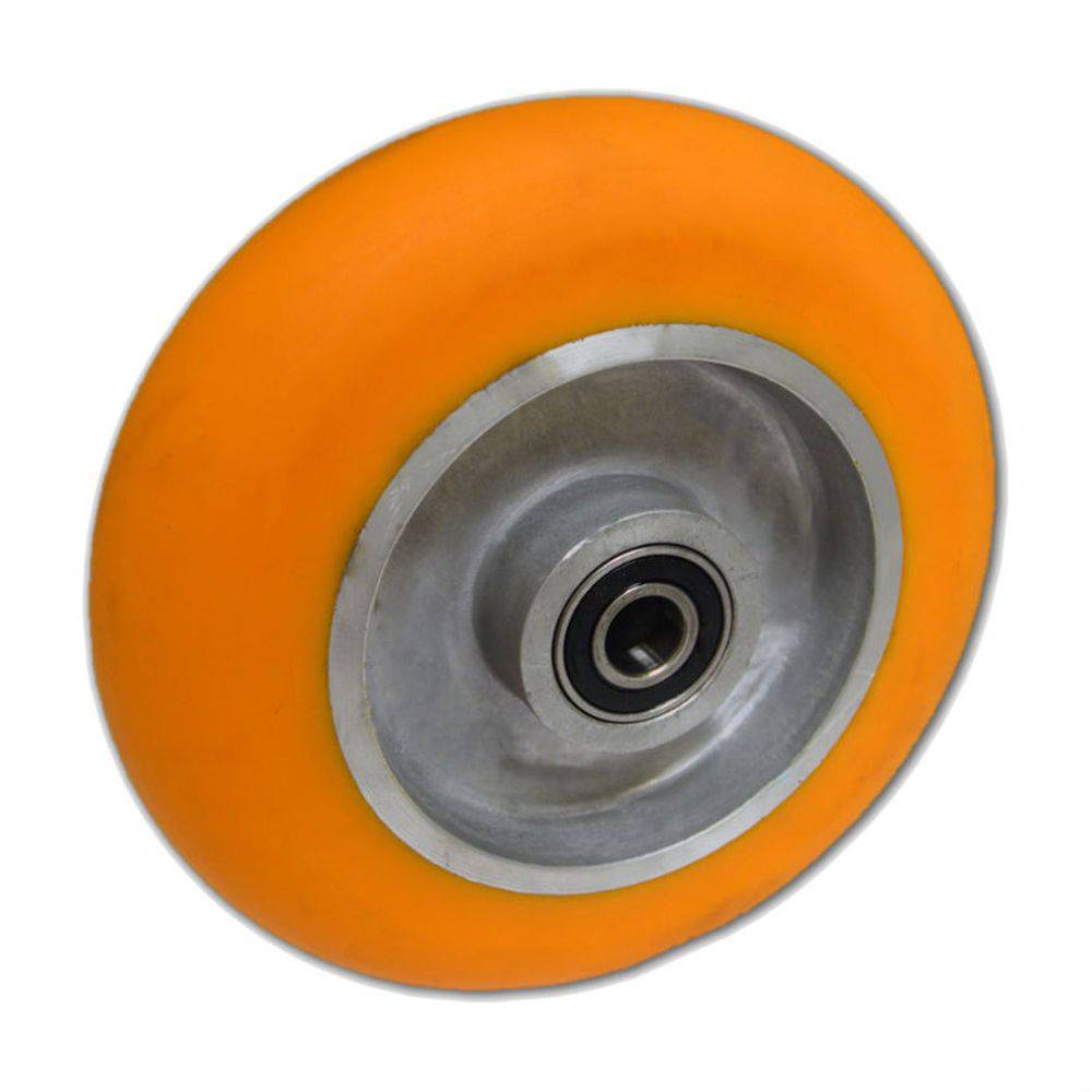 5" x 2" Polyflexon Aluminum Wheel Precision Bearing - 900 lbs. Capacity - Durable Superior Casters