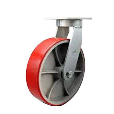 12" x 2-1/2" Polyon- Cast Wheel Swivel Caster- 7000 Lbs. Capacity - Durable Superior Casters