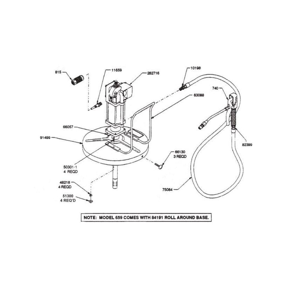 Lincoln Grease Pump 50:1 - Lincoln Industrial