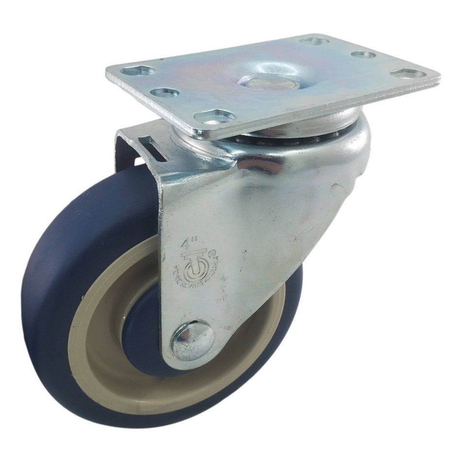 4" x 1-1/4" Poly-Pro Wheel Swivel Caster - 350 lbs. capacity - Durable Superior Casters