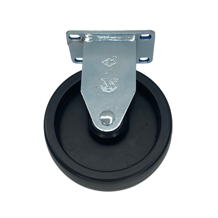 5" x 1-1/4" Polyolefin Wheel Rigid Caster - 200 lbs. Capacity (4-Pack) - Durable Superior Casters