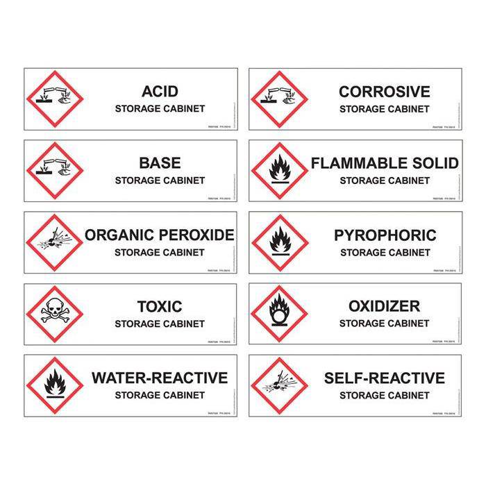 Sure-Grip Ex Hazardous Material Steel Safety Cab., 90 Gal, 2 s/c Dr - Justrite