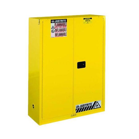 Sure-Grip Ex Combustibles Safety Cabinet For Paint, 60 Gal, 2 S/C Dr - Justrite