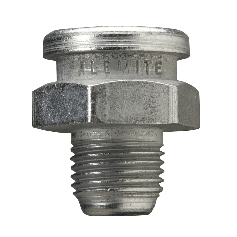 Alemite A1184 PTF Thread Standard Button Head Lubrication Fitting (Pack of 50) - Alemite